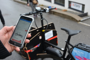 Über Smartphone ein Carvelo buchen